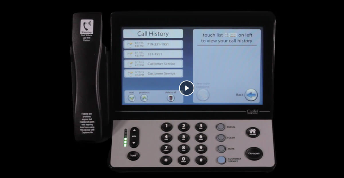 Captel Phone on Texas Instruments TMS320