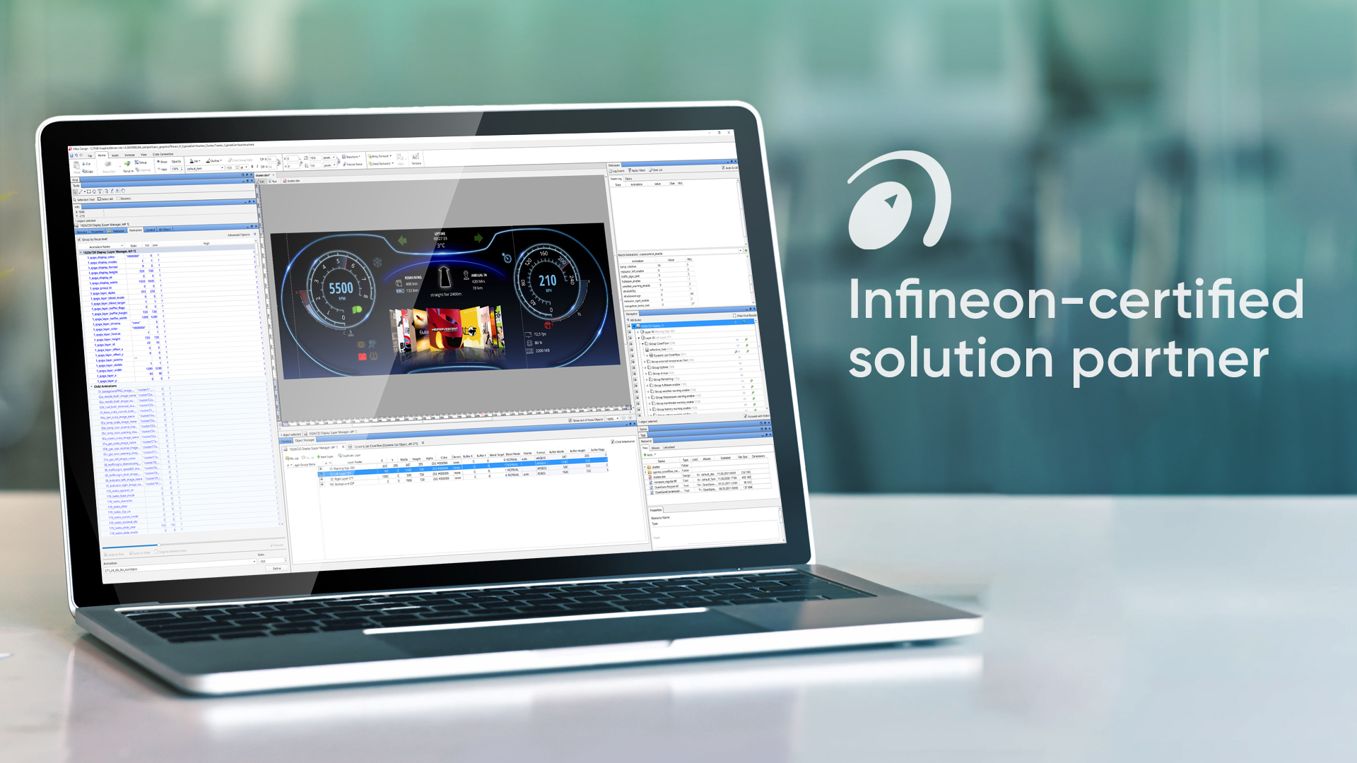 Altia HMI Solutions for Infineon TRAVEO™ T2G
