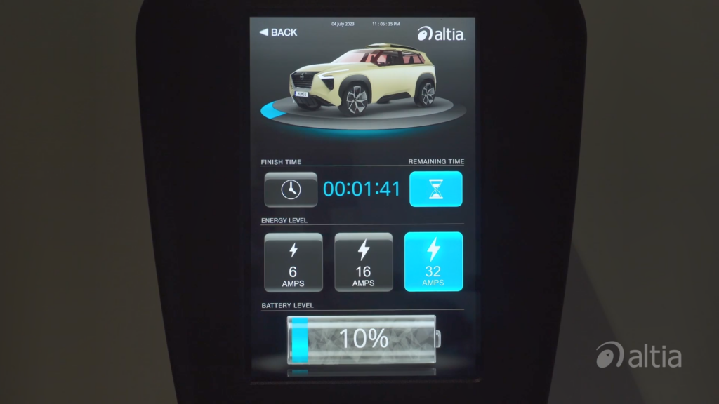 EV Charging Station GUI Demo