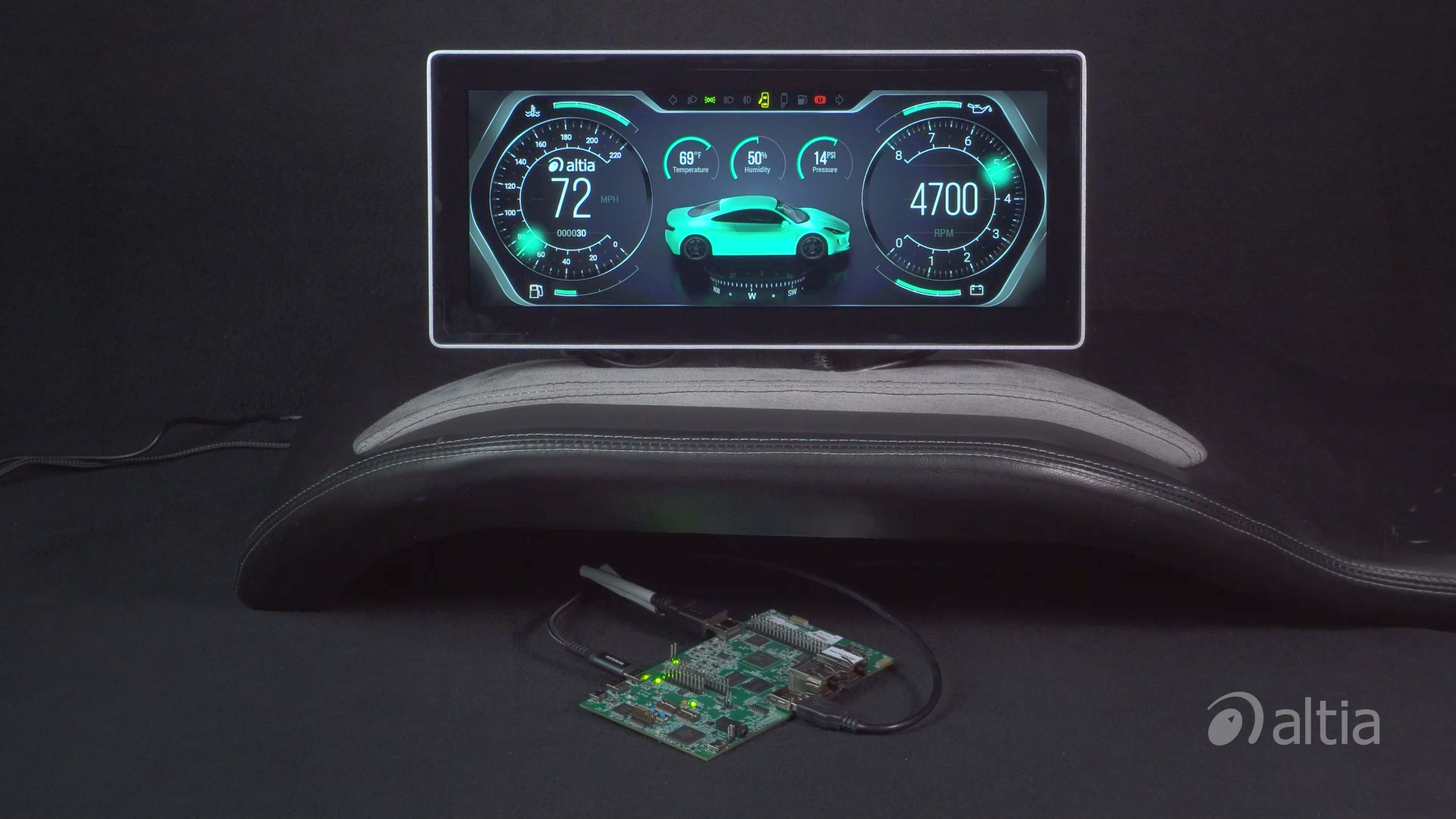 Altia Code Generation Solutions for Texas Instruments AM62x Sitara™ | Altia